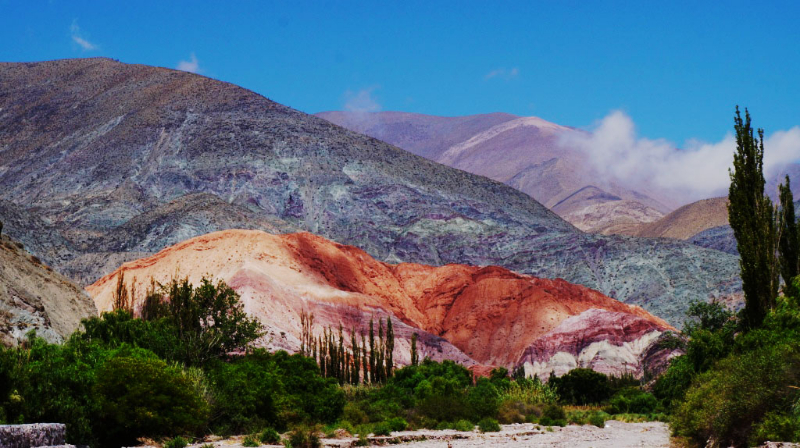 Argentina , Salta, Cerro de los 7 colores