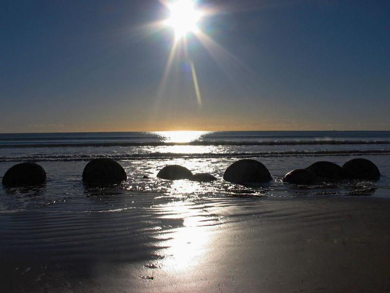 Nueva Zelanda, Moeraki Boulders