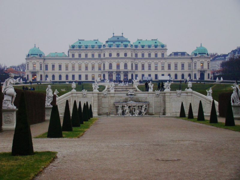 Austria, Viena, Palacio Belvedere