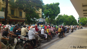 Motos en Hanoi