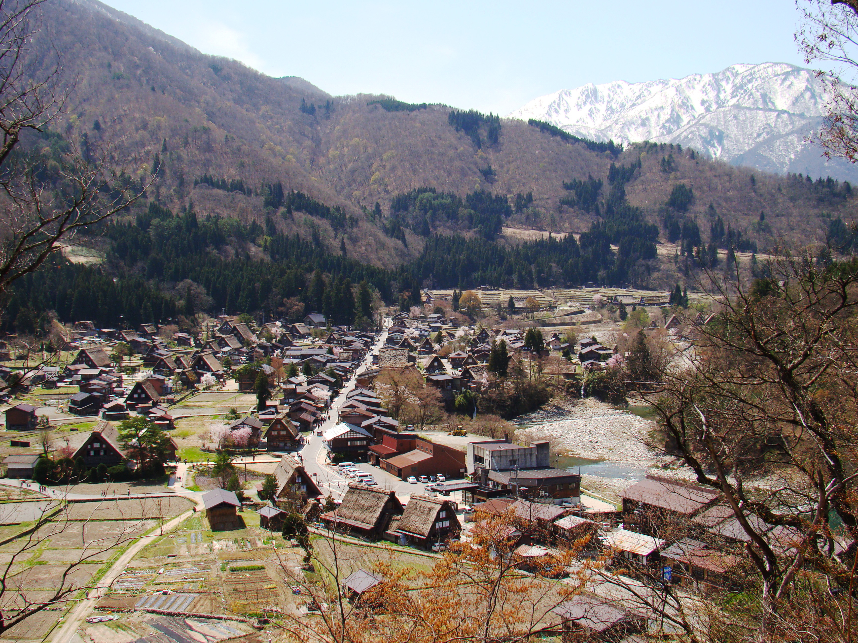 Ogimachi desde Mirador