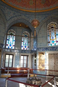 Decoracion interior del Palacio de Topkapi