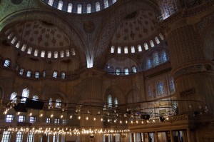 Interior Mezquita Azul